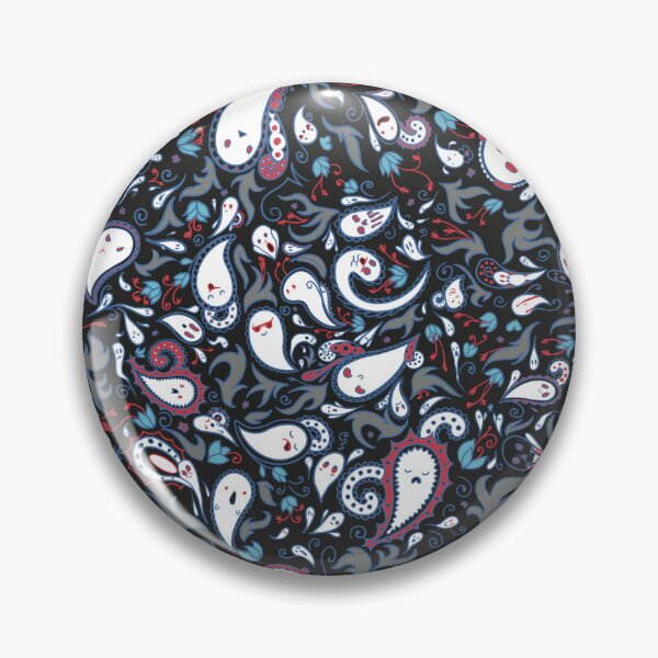 Item preview, Paisley Ghosts in Draculicious designed and sold by rikkuriffic.