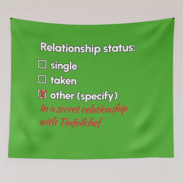 Item preview, Tinfoilchef - Relationship 2 designed and sold by GeovaGoodwin.