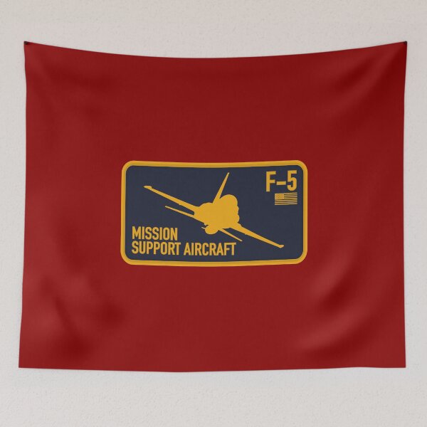 Item preview, F-5 Mission Support Aircraft Patch designed and sold by StrongVlad.