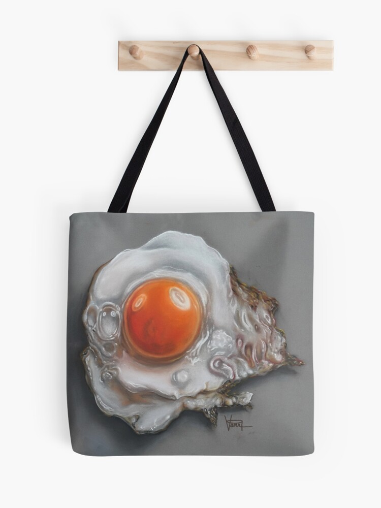 Fried Egg Tote Bag for Sale by Veri Apriyatno