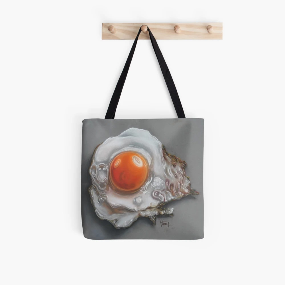 Fried Egg Tote Bag for Sale by Veri Apriyatno