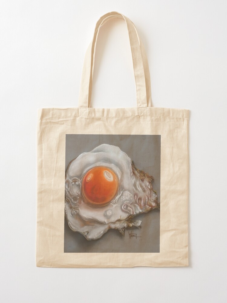 Fried Egg Tote Bag for Sale by Veri Apriyatno