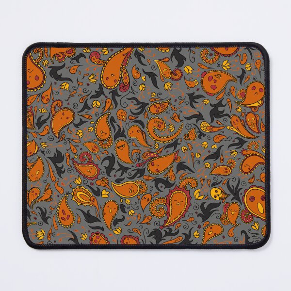 Item preview, Paisley Ghosts in Halloween designed and sold by rikkuriffic.