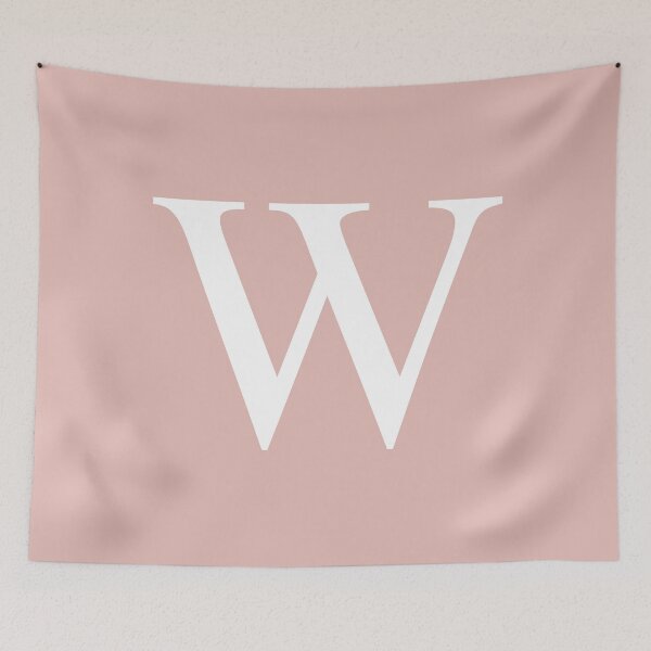Item preview, Rose Gold Basic Monogram W designed and sold by rewstudio.
