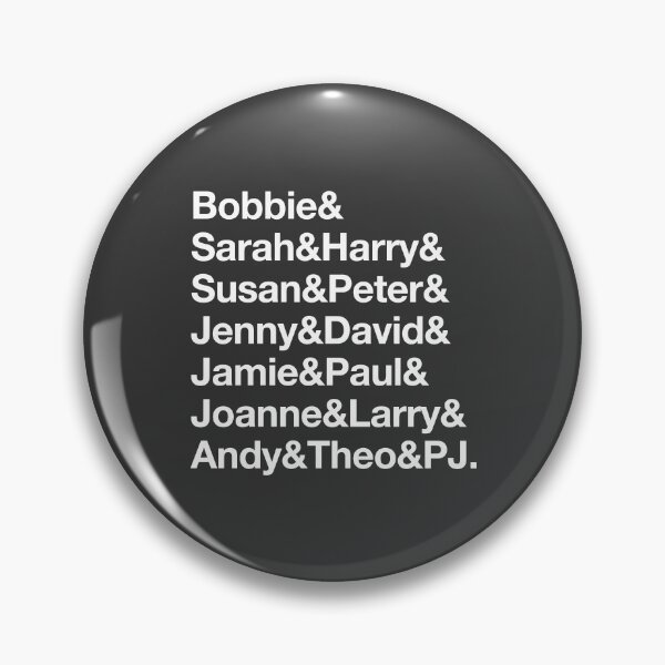 Item preview, Company Broadway Character Names (White) designed and sold by sweetlaughowl.