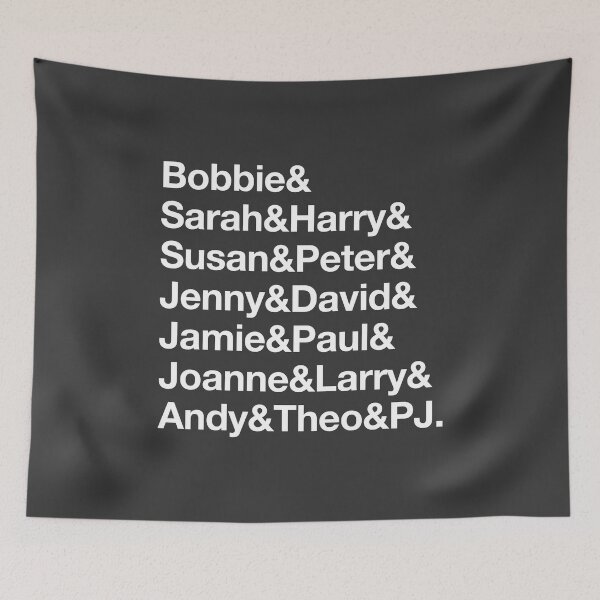 Item preview, Company Broadway Character Names (White) designed and sold by sweetlaughowl.