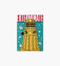EXTERMINATE Art Board