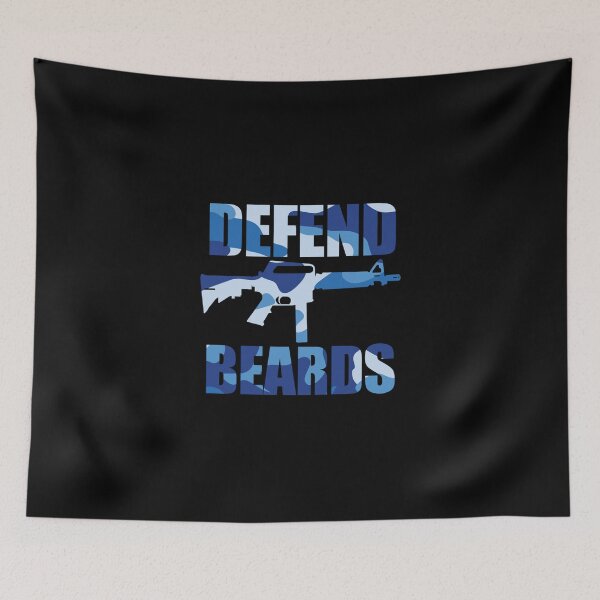 Item preview, Defend Beards designed and sold by Tranquilharris.