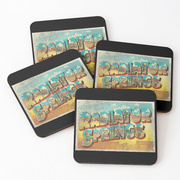 Item preview, Radiator Springs Postcard designed and sold by JellyPiper.