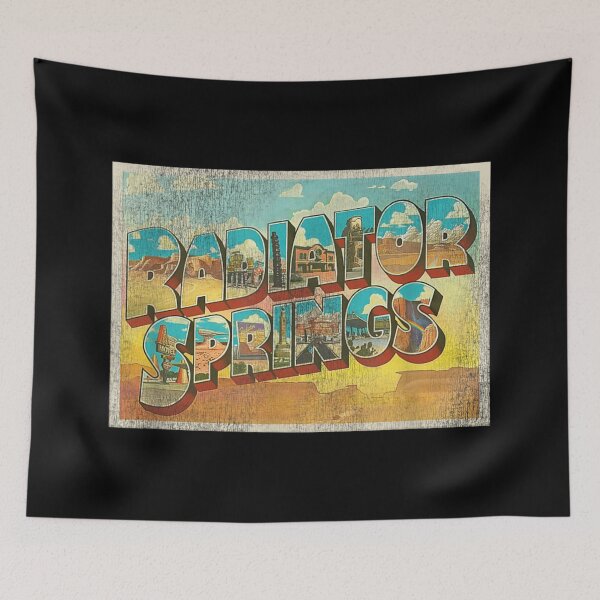 Item preview, Radiator Springs Postcard designed and sold by JellyPiper.