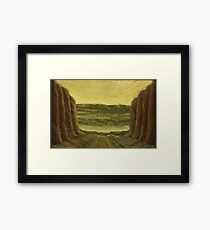 Island Framed Print