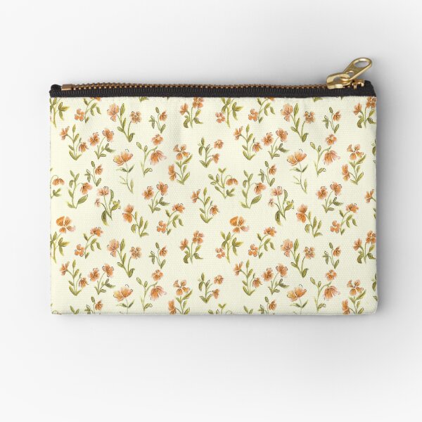 Item preview, Vintage Orange Floral Pattern designed and sold by chotnelle.