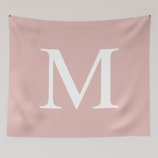 Item preview, Rose Gold Basic Monogram M designed and sold by rewstudio.