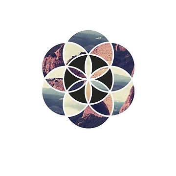 Artwork thumbnail, Geometric Landscape by bansheeinspace