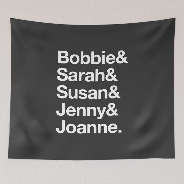 Item preview, Company Broadway Women Character Names (White) designed and sold by sweetlaughowl.
