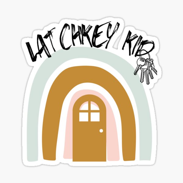 "Latchkey Kid" Sticker for Sale by JenRothwellArt Redbubble