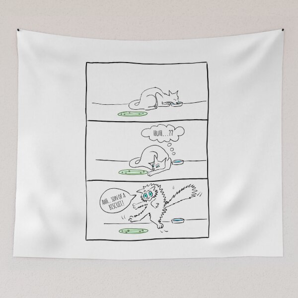Item preview, Cat V Cucumber designed and sold by KitCatCards.