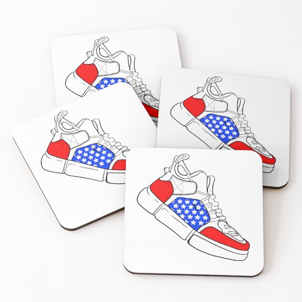 Item preview, American flag sneaker designed and sold by Nagn.