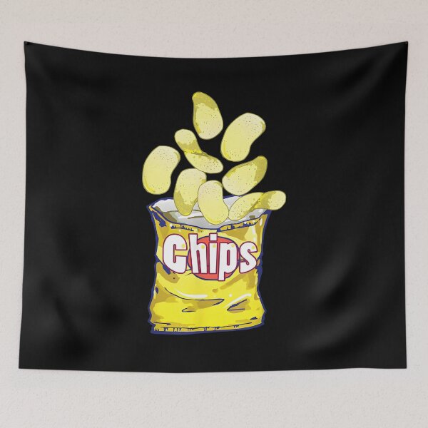 Item preview, " game Day Potato Chips " designed and sold by ElseKurz.