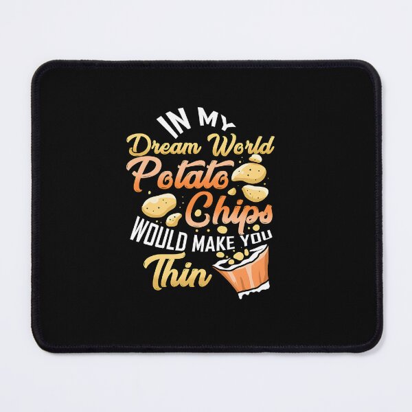 Item preview, " In My Dream World Potato Chips Digital Art" designed and sold by ElseKurz.