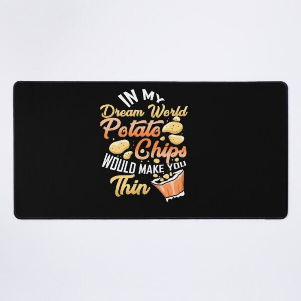 Item preview, " In My Dream World Potato Chips Digital Art" designed and sold by ElseKurz.