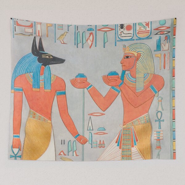 Item preview, The King with Anubis designed and sold by Twisted Wick.