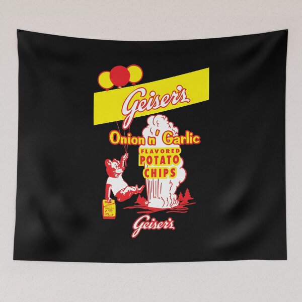 Item preview, geiser's onion n' garlic potato chips designed and sold by ElseKurz.