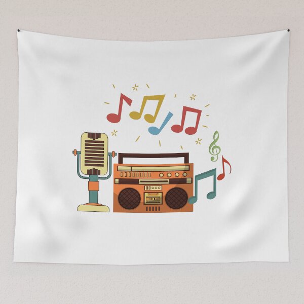 Item preview, vintage timpani player music designed and sold by ApurwaArtShop.