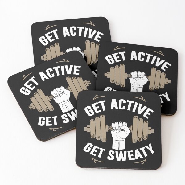 Item preview, Get Active Get Sweaty designed and sold by FanityPrints.