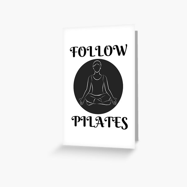 Funny Pilates Sayings Greeting Cards for Sale