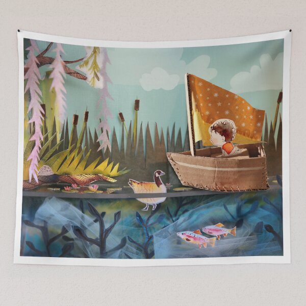 Item preview, Pond Adventure designed and sold by AmyAnnieMakes.