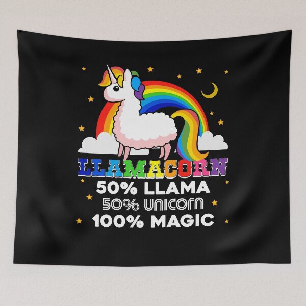 Item preview, Llama - Funny Unicorn Llama designed and sold by UnknownArtistt.