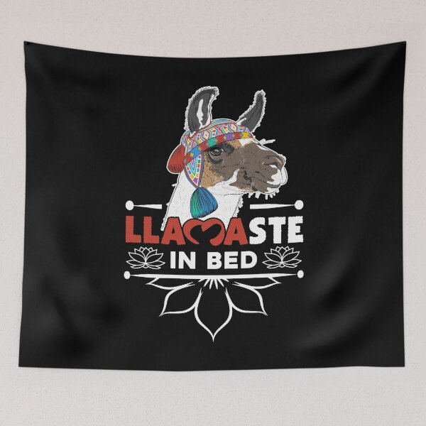 Item preview, Llama - Llamaste In Bed designed and sold by UnknownArtistt.
