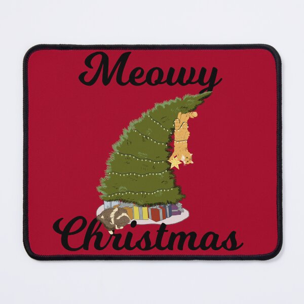 Item preview, Meowy Christmas From Your Cats designed and sold by DrawnToDoodles.