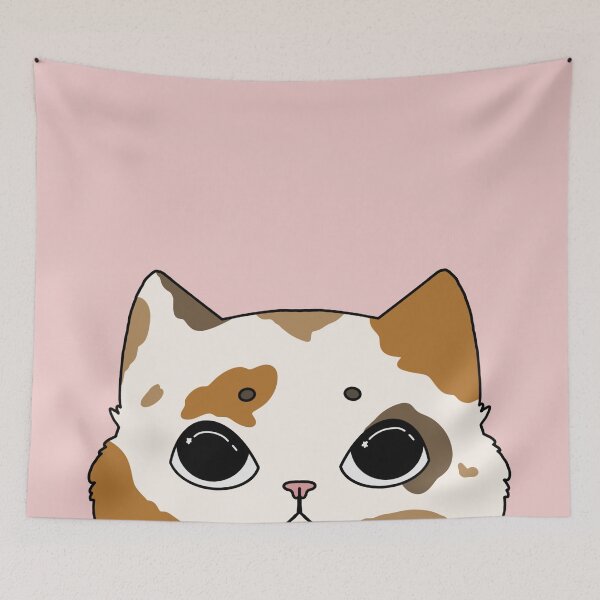 Item preview, Peaking Cat designed and sold by Kimiwarui.