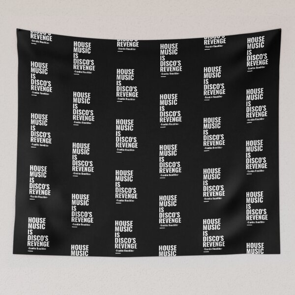 Item preview, House Music is Disco's Revenge -Frankie Knuckles-  designed and sold by Discothreadz.