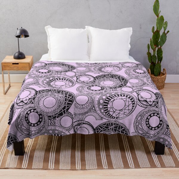 Item preview, Mandala circles pink designed and sold by lenaliluna.