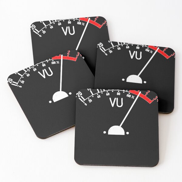 Item preview, Vintage VU Meter (distressed white)  designed and sold by thomabiondo.