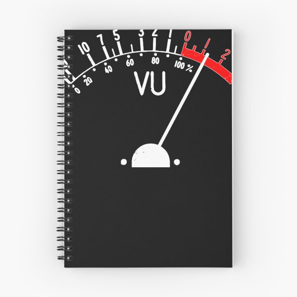 Item preview, Vintage VU Meter (distressed white)  designed and sold by thomabiondo.