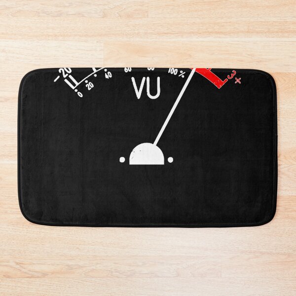 Item preview, Vintage VU Meter (distressed white)  designed and sold by thomabiondo.