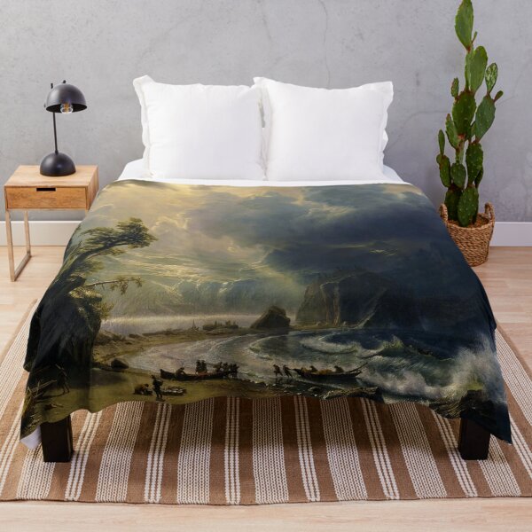 Item preview, Puget Sound on the Pacific Coast - Bierstadt Art Prints designed and sold by TheSoulOfArt.