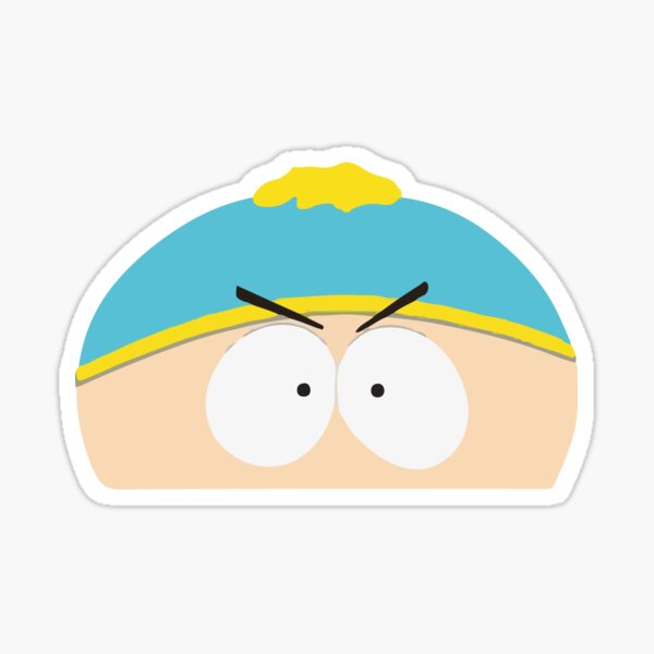 Eric Cartman South park roblox meme face | Sticker