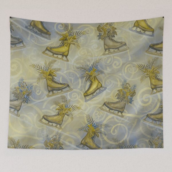 Item preview, The Memory Of A Ice Skate Art-Print 3463 designed and sold by sunnthreads.