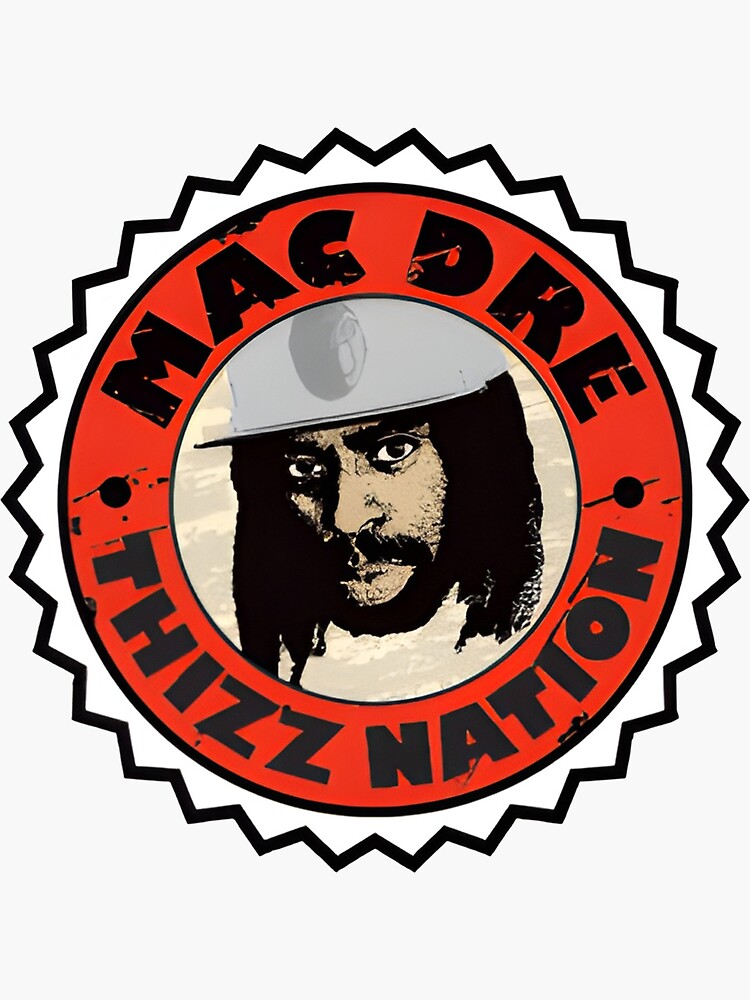 &ldquo;Mac dre logo&rdquo; Sticker for Sale by JolantaKraus | Redbubble