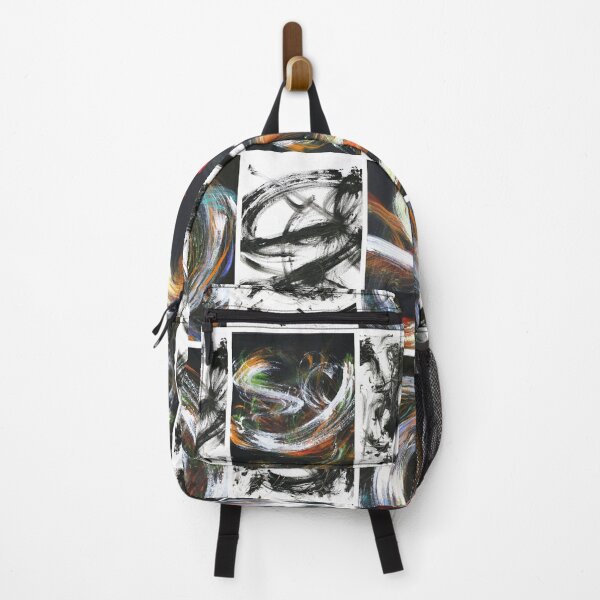 Item preview, Colorful Painting Pattern with Black and White designed and sold by Kitslam Art.