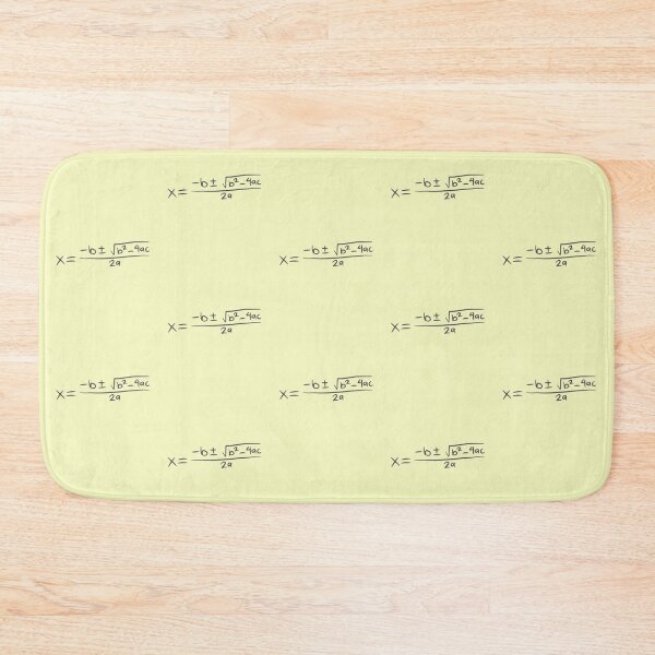 Item preview, quadratic formula  designed and sold by ruviniud.
