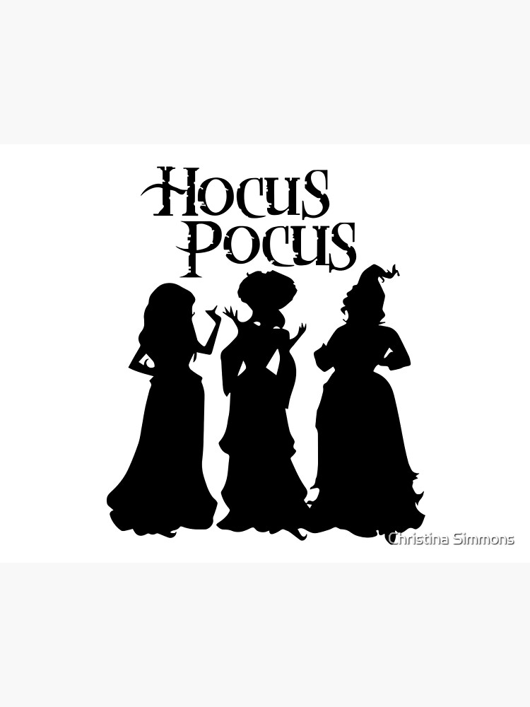 “Witchy Vibe, Hocus Pocus Silhouette, Sanderson Sisters, Halloween