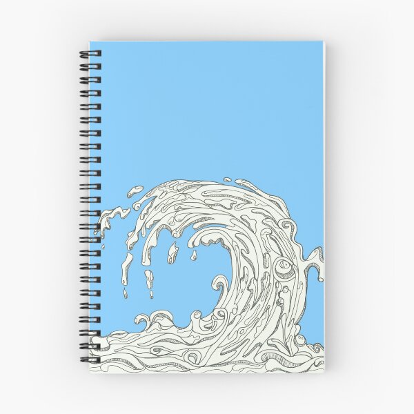 Item preview, Wave Doodle designed and sold by lenaliluna.