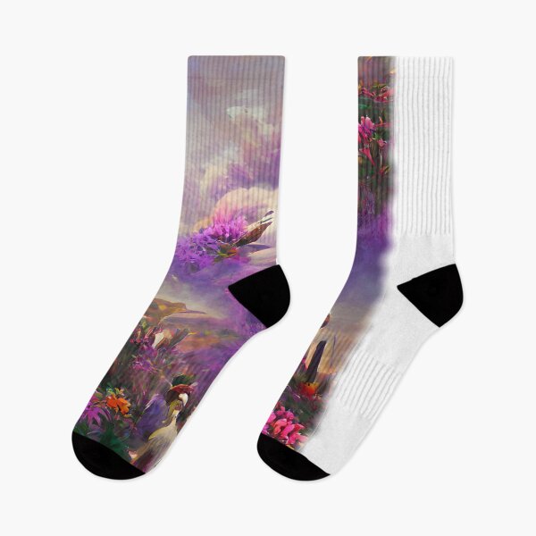 Item preview, Phoenix In Lavender Flower Garden designed and sold by entrys.