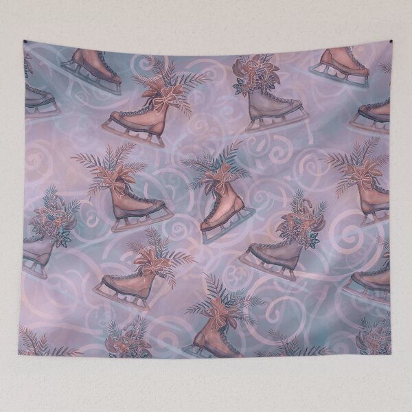 Item preview, The Memory Of A Ice Skate Art-Print 3464 designed and sold by sunnthreads.